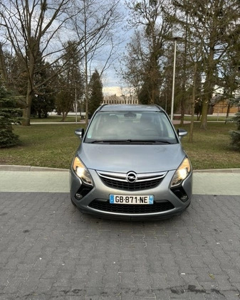 Opel Zafira cena 33900 przebieg: 144000, rok produkcji 2012 z Łomża małe 301